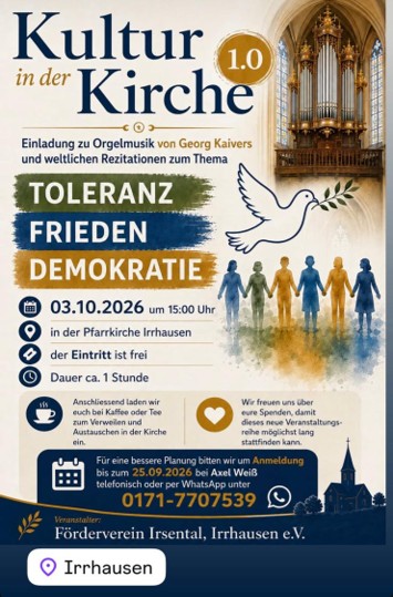 Kultur in der Kirche Irrhausen