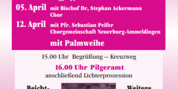 Informationen und Termine zur Wallfahrt 2025 in Weidingen