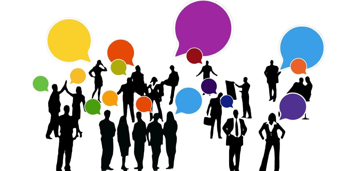 Viele Menschen sind in bunten Gruppen aufgeteilt als Lokale Teams (c) geralt/Pixabay.com in Pfarrbriefservice.de Viele Menschen sind in bunten Gruppen aufgeteilt als Lokale Teams